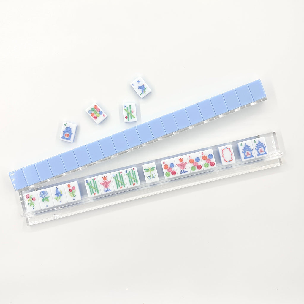 Scallop Acrylic Mahjong Racks