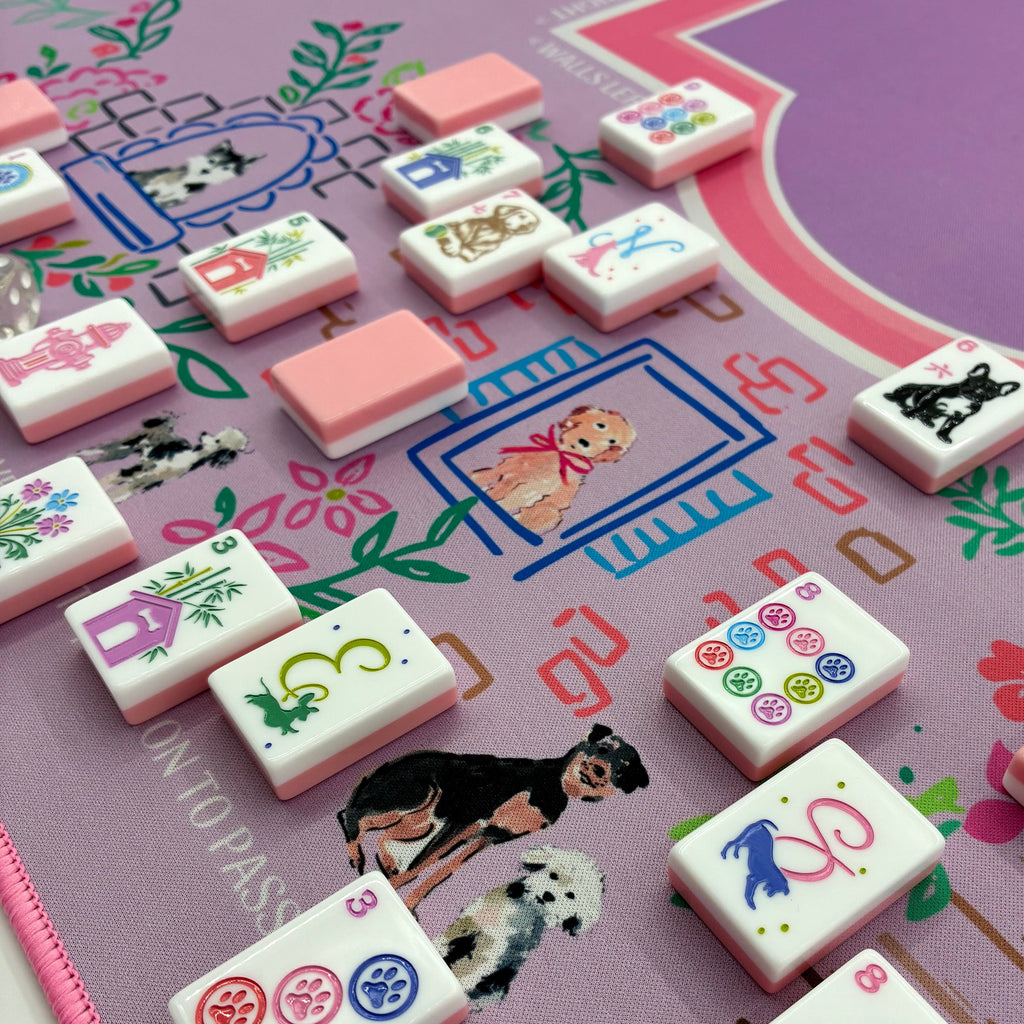 Best In Show Mahjong Tiles ••• Pink