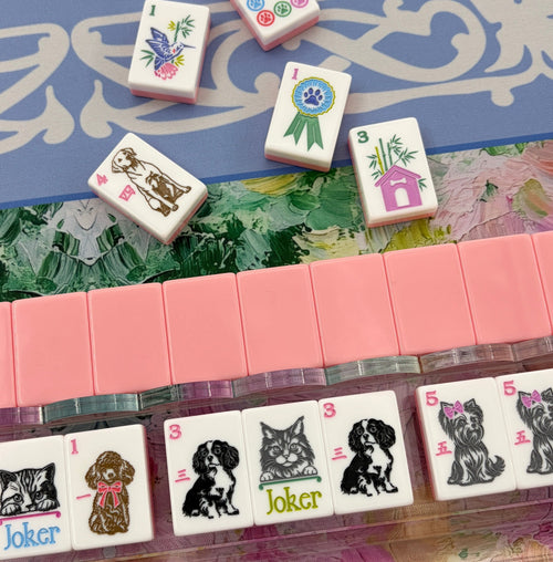 Best In Show Mahjong Tiles ••• Pink