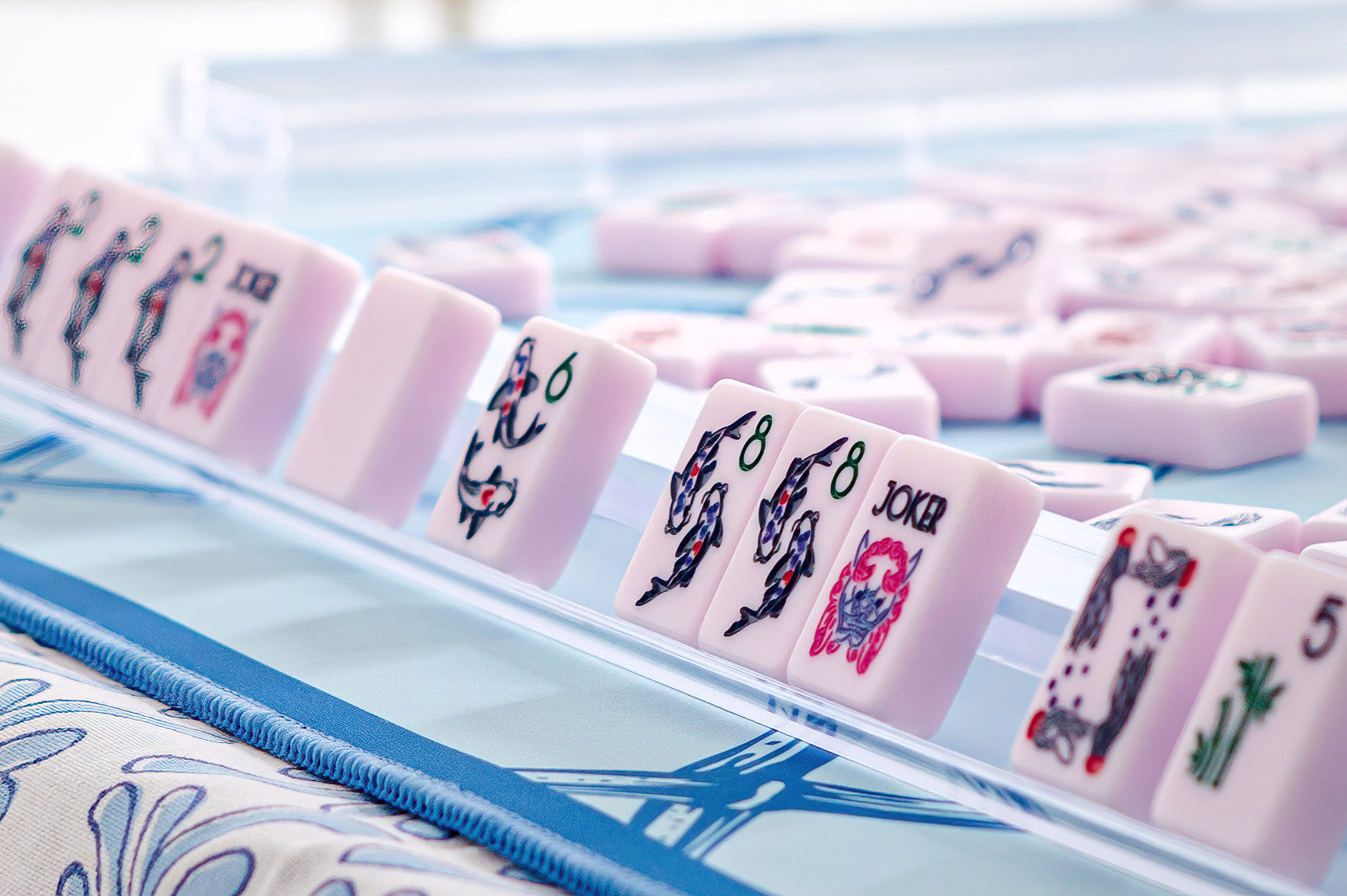 LARGE MAHJONG RACKS - SET OF 4