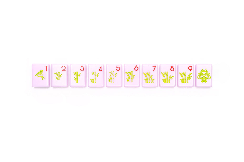 THE CHINOISERIE SET -  MAHJONG TILES: LUXE LILAC
