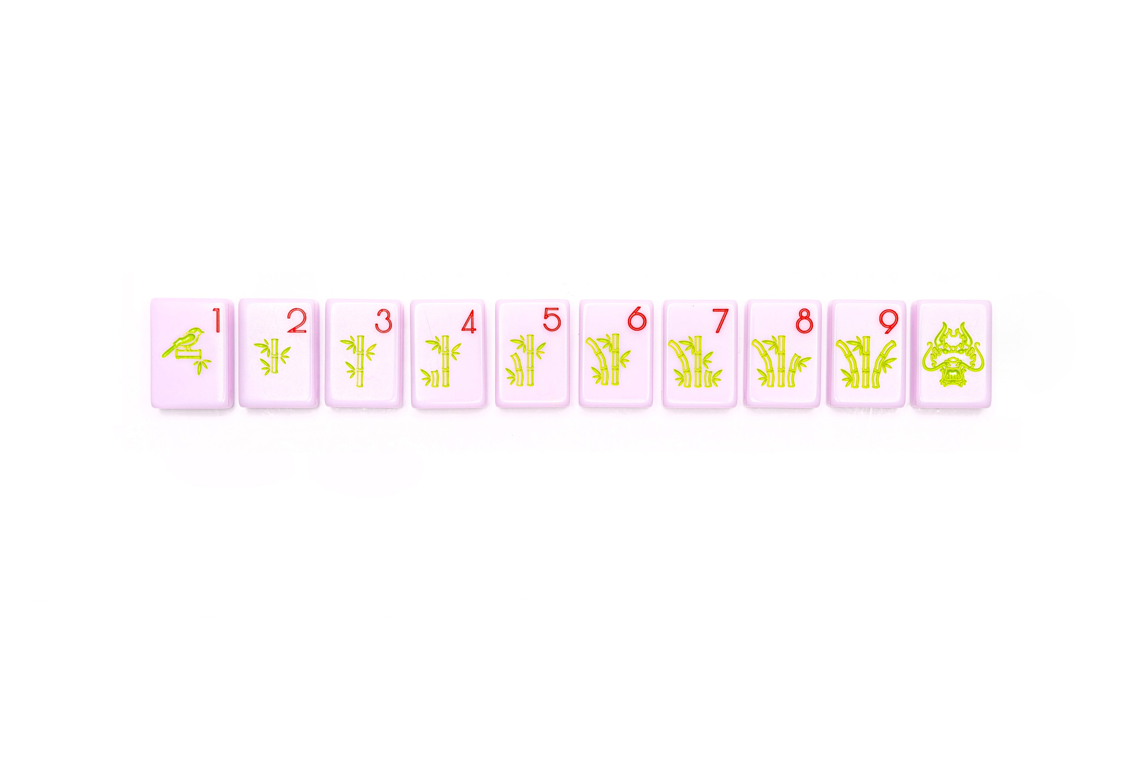 THE CHINOISERIE SET -  MAHJONG TILES: LUXE LILAC